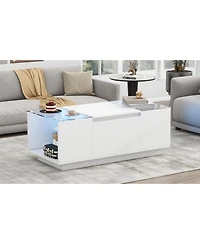 Streamdale Furniture Coffee Table with Storage & Drawers
