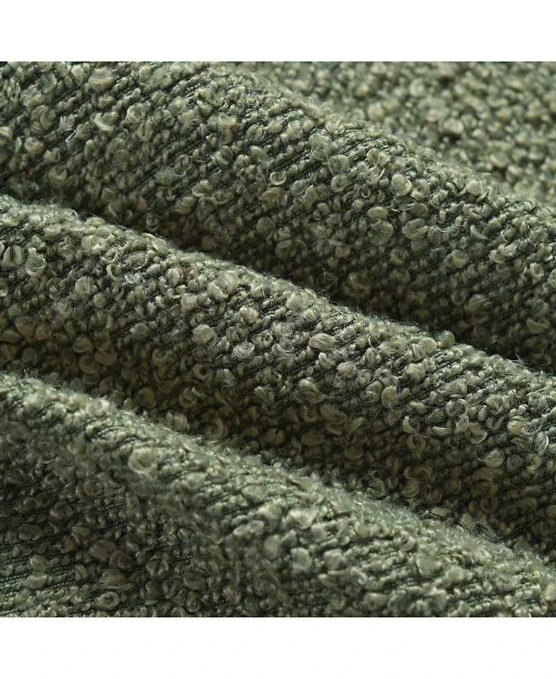 Streamdale Furniture Comfy 3-Seat Sofa with Wooden Legs Retro Style for Living Room and Study