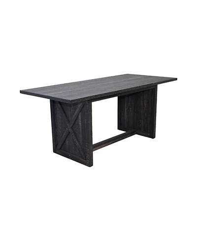 Streamdale Furniture Farmhouse Dining Table 70.87" Gray