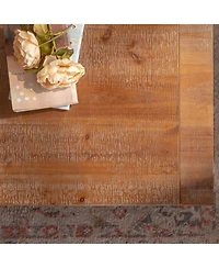 Streamdale Furniture Rustic 2-Tier Coffee Table with Storage