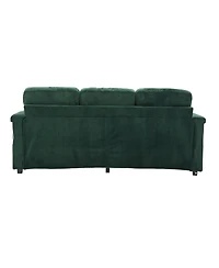 Streamdale Furniture L-Shaped Sectional Sofa w/ Storage Ottoman, Usb, Cup Holder