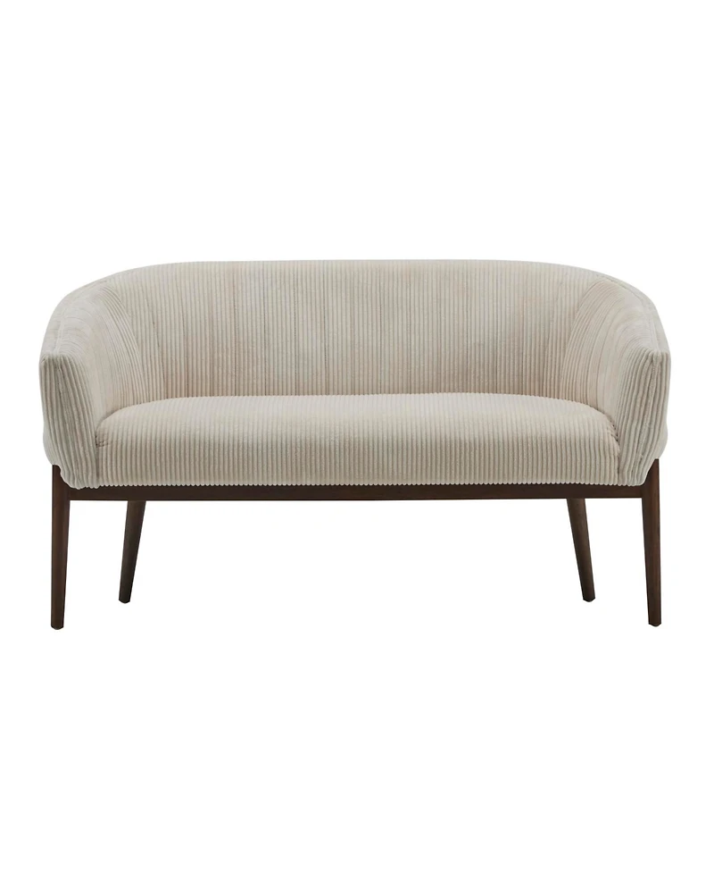 Streamdale Furniture Streamdale Corduroy Recessed Arm Loveseat