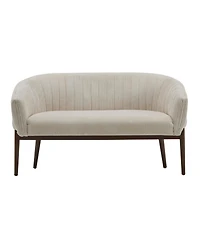 Streamdale Furniture Streamdale Corduroy Recessed Arm Loveseat