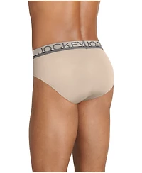 Jockey Men's Cotton-Stretch Briefs, Pack of 3