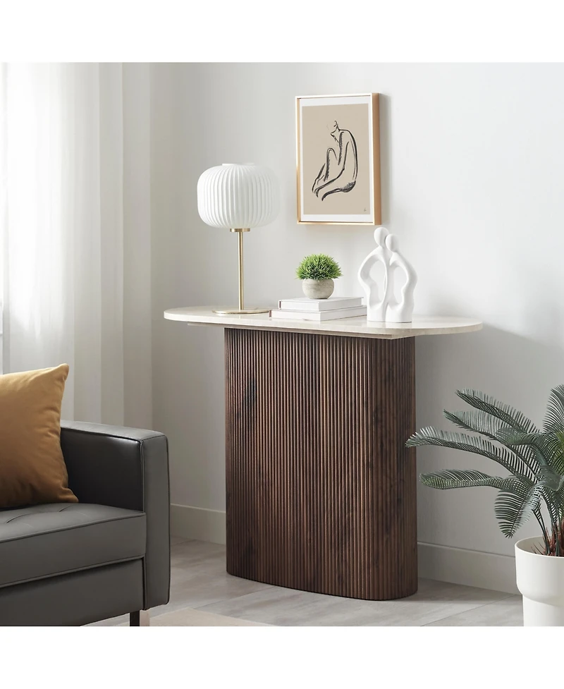 Danya B Hans White Abstract Embrace Couple Matte Ceramic Sculpture Set