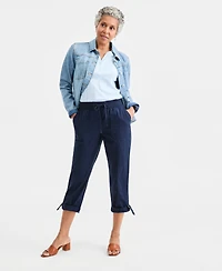 Style & Co Women's Mid-Rise Pull-On Capri Pants, Exclusively at Macy's