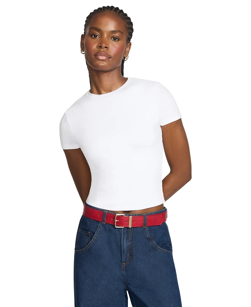 Steve Madden 3-Pc. Set Mixed Faux-Leather Belts