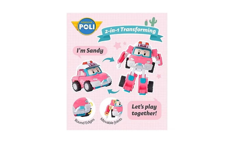 Robocar Poli 4" Transforming Robot