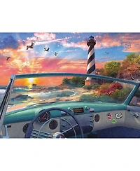 SunsOut Cape Hatteras Drive 500 piece Jigsaw Puzzle for Adults