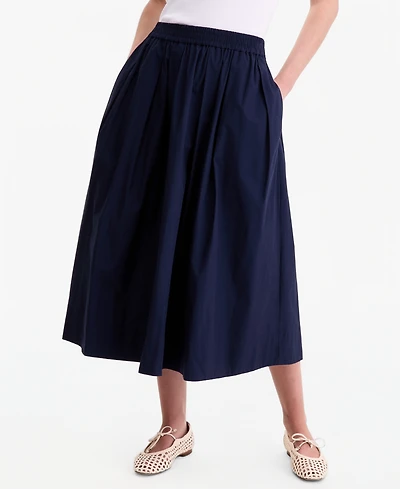 On 34th Women's Pull-On Midi Circle Skirt, Macy's Exclusive