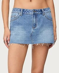 Women's Micah Denim Mini Skirt