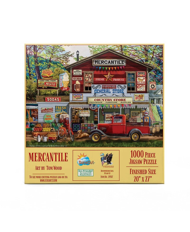 SunsOut Mercantile 1000 piece Jigsaw Puzzle for Adults