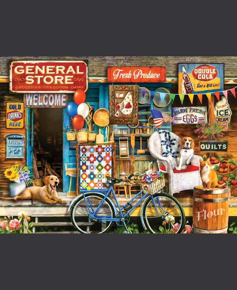 SunsOut Waiting at the Store piece Jigsaw Puzzle for Adults