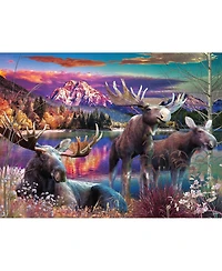 SunsOut Sunset Pond 1000 piece Jigsaw Puzzle for Adults
