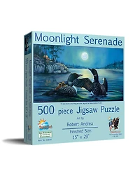 SunsOut Moonlight Serenade 500 piece Jigsaw Puzzle for Adults
