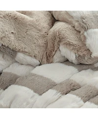 Chunkiest Chunky Bunny Freezin Waters - Coma Inducer Oversized Comforter Set Lush Brown