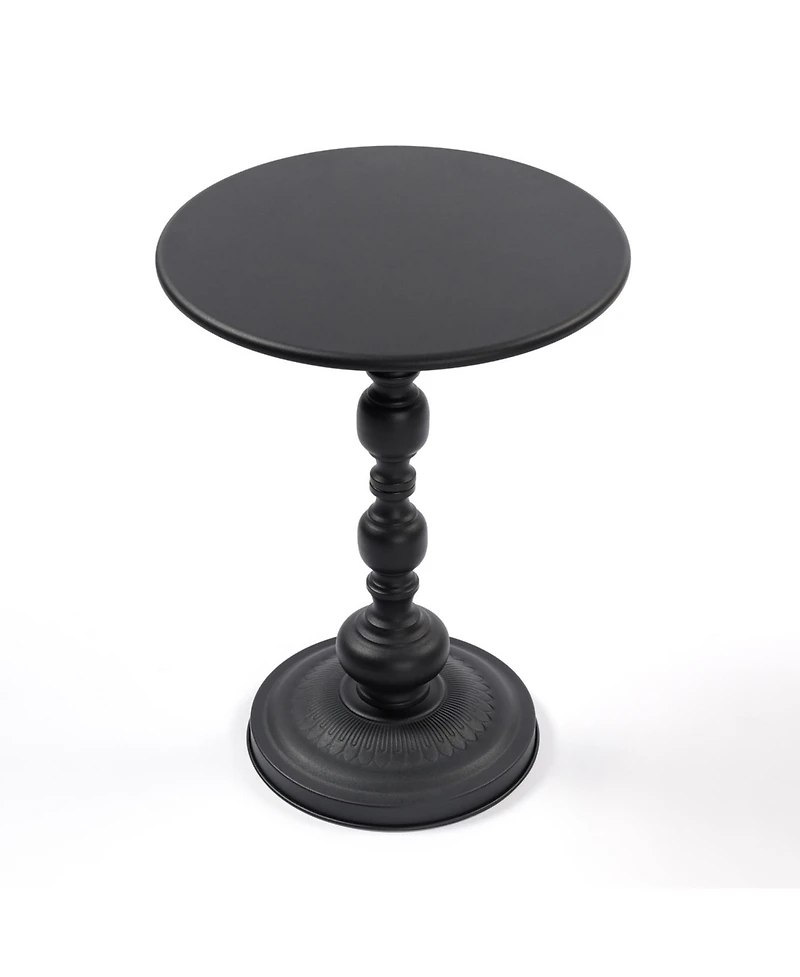 Streamdale Furniture Vintage Metal Round Side Table