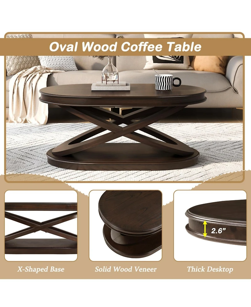 Streamdale Furniture Retro Coffee Table Set