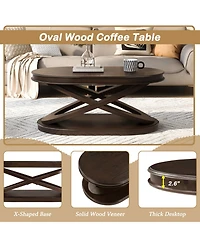 Streamdale Furniture Retro Coffee Table Set
