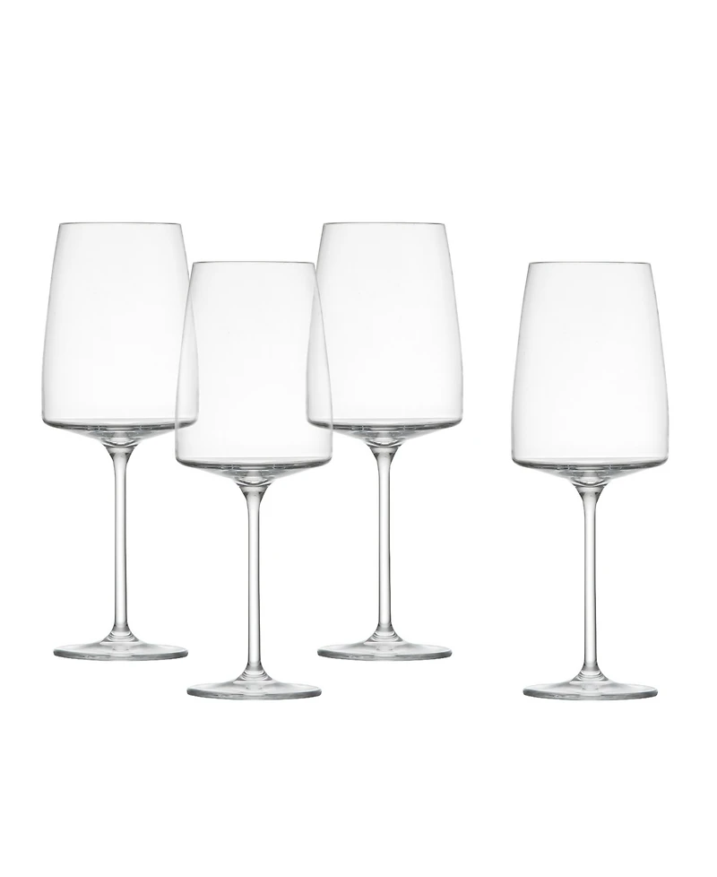 Zwiesel Glas Sensa Crystal Wine Glasses, Set of 4