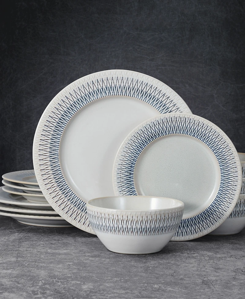 Pfaltzgraff Casey 12-Pc Dinnerware Set, Service for 4