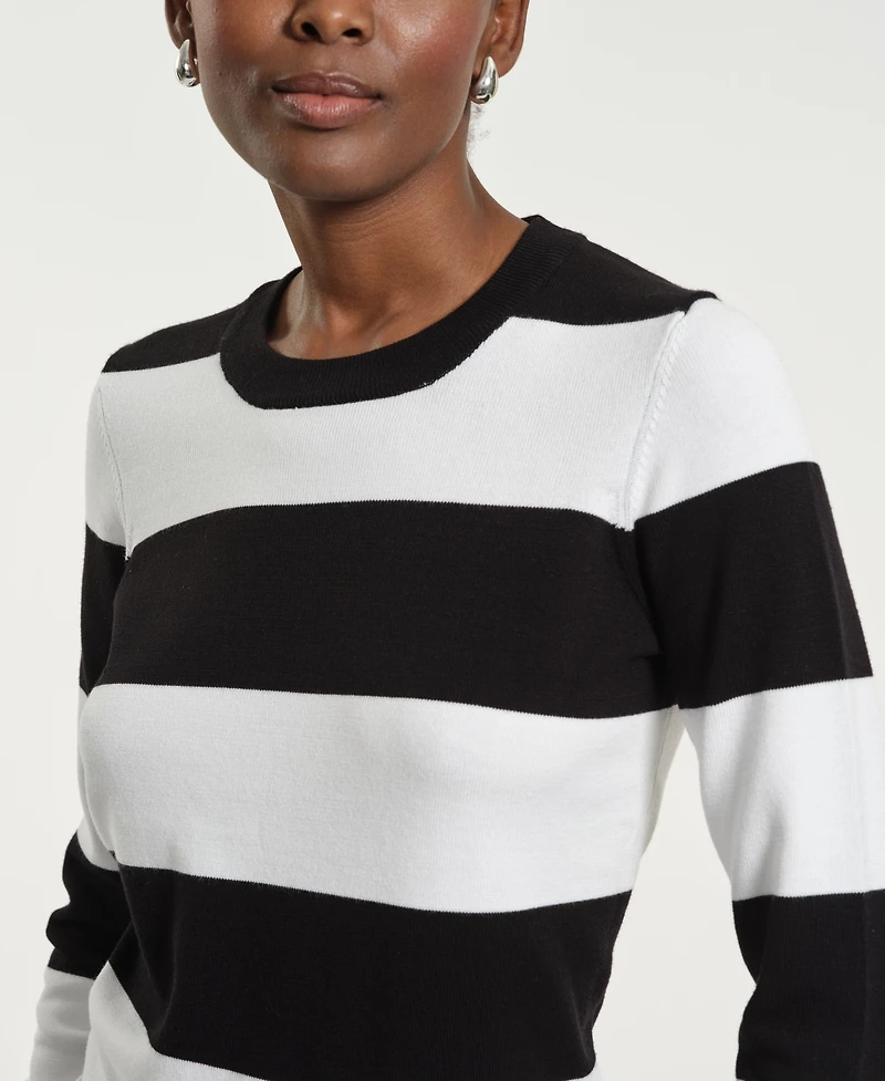 Isaac Mizrahi Women's Crewneck Sweater
