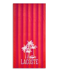 Lacoste Palm Trees Cotton Beach Towel, 36" x 72"