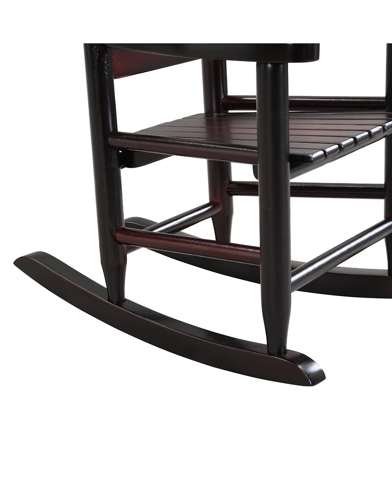 Streamdale Furniture Premium Rocking Oak Chair for Kids (Indoor/Outdoor)