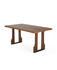 Streamdale Furniture 63" Rectangular Dining Table (Walnut