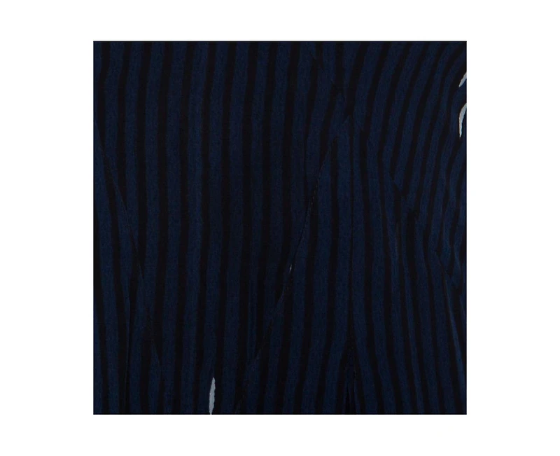 Pre-Owned Isabel Marant Women's Navy Blue Chiffon Sleeveless Cassidy Maxi Dress