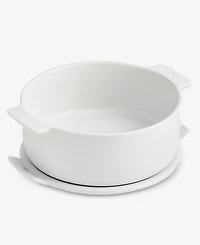 The Cellar James Ceramic Vegetable Bowl With Lid, Macy's Exclusive