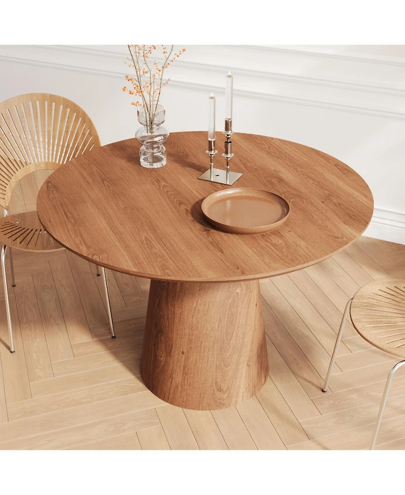 Streamdale Furniture 43" Round Wood Dining Table