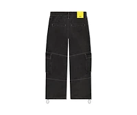 WeSC Men's Baggy Denim Cargo Pants