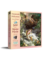 SunsOut Mountain Hideaway 500 piece Jigsaw Puzzle for Adults