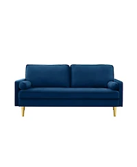 Streamdale Furniture Velvet Sofa 65 inch