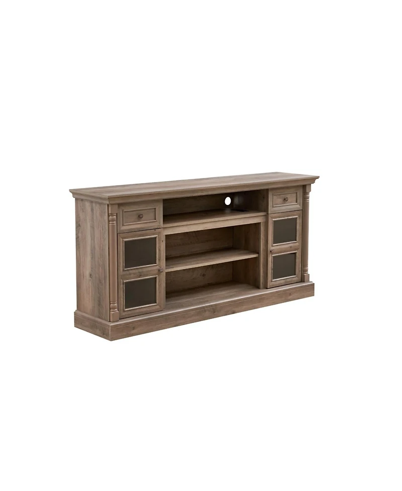 Streamdale Furniture Streamdale Farmhouse Fireplace Tv Stand, 70-inch Entertainment Center with Led