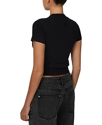 Good For Nothing Women's Emblem Slub Baby T-shirt