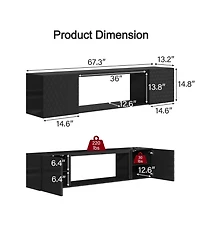 Slickblue Laundry Basket with Wheels Rolling Laundry Hamper with Blanket Storage