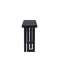 Streamdale Furniture Oak Veneer Console Table - Entryway/Hallway/Living Room