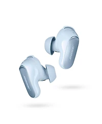 Bose QuietComfort Ultra Wireless Noise Cancelling Earbuds, Moonstone Blue, Bundle with Usb-c/Usb-a Wall Charger