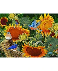 SunsOut Sunflower Patch 300 piece Jigsaw Puzzle for Adults