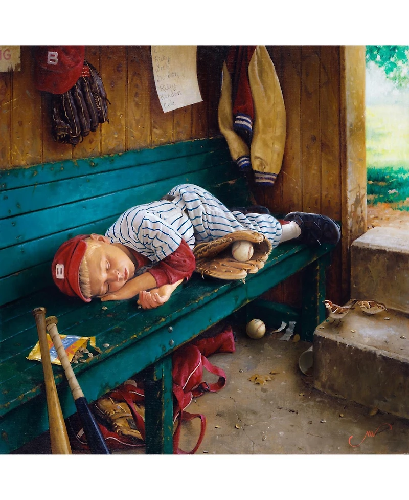 SunsOut Seventh Inning Stretch 500 piece Jigsaw Puzzle for Adults