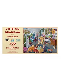 SunsOut Visiting Grandma 300 piece Jigsaw Puzzle for Adults Mothers Day