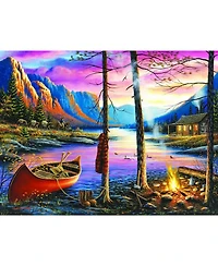 SunsOut Cabin Homecoming 500 piece Jigsaw Puzzle for Adults