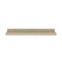 vidaXL Wall Shelves 2 pcs Sonoma Oak 15.7"x3.5"x1.2"