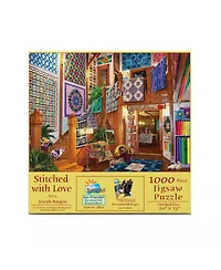 SunsOut Stitched With Love 1000 piece Jigsaw Puzzle for Adults