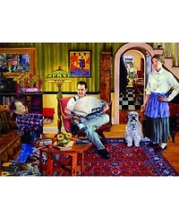 SunsOut Red Paint 1000 piece Jigsaw Puzzle for Adults Fathers Day