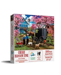 SunsOut Cherry Blossom Time 1000 piece Jigsaw Puzzle for Adults