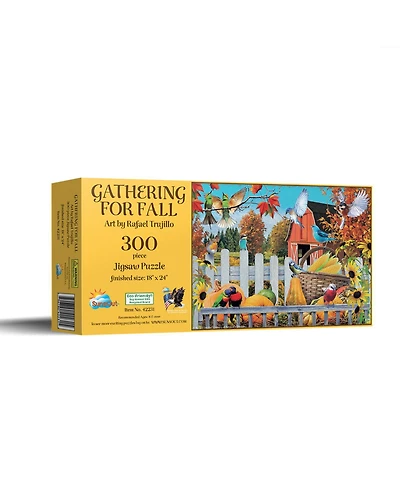 SunsOut Gathering for Fall 300 piece Jigsaw Puzzle for Adults