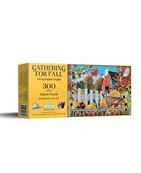 SunsOut Gathering for Fall 300 piece Jigsaw Puzzle for Adults